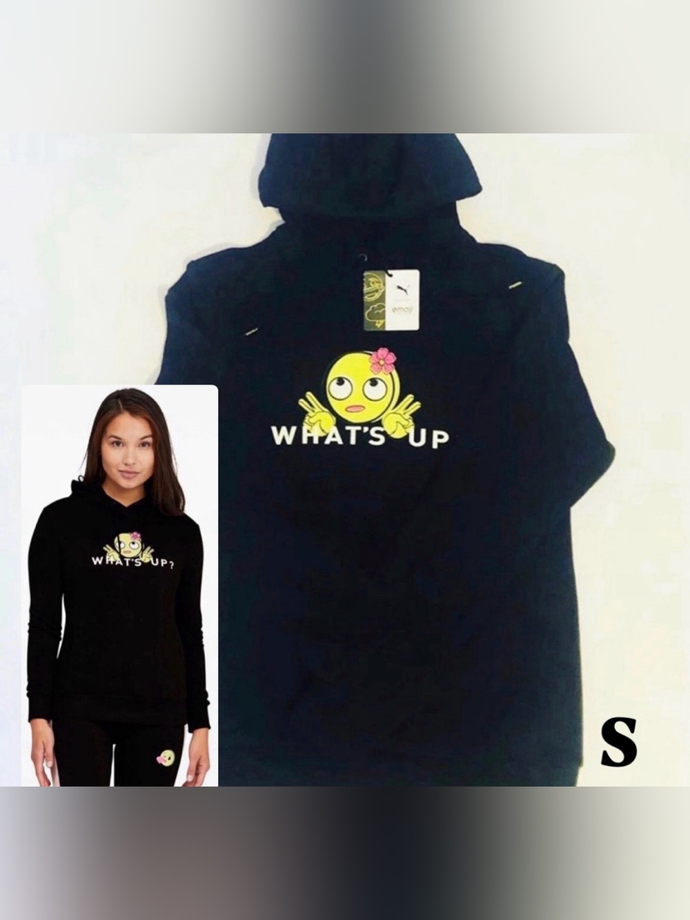 Puma x Emoji Hoodie Women’s Size S